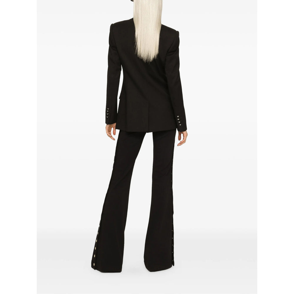 Dolce & Gabbana Black Jackets - Blazers Women DOLCE & GABBANA