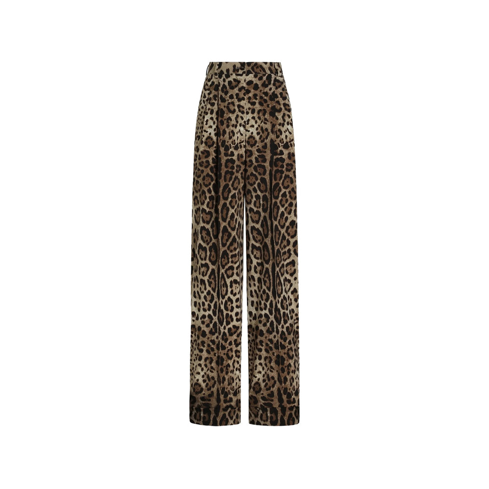 Dolce & Gabbana Neutrals Trousers - Tailored Trousers Women DOLCE & GABBANA