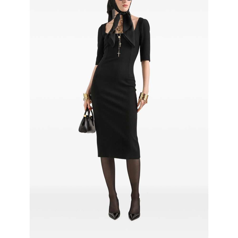 Dolce & Gabbana Black Dresses - Day Dresses Women DOLCE & GABBANA