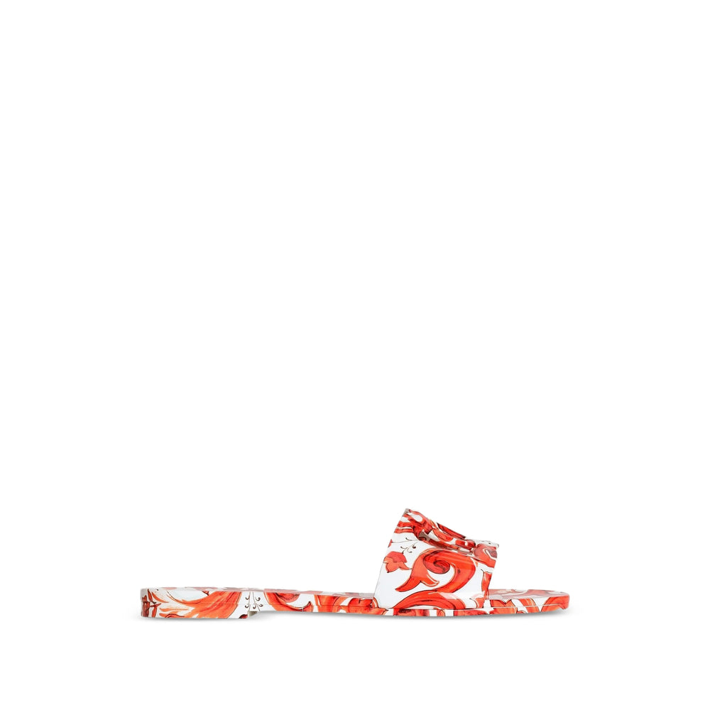 Dolce & Gabbana White Flip-Flops & Slides Women DOLCE & GABBANA
