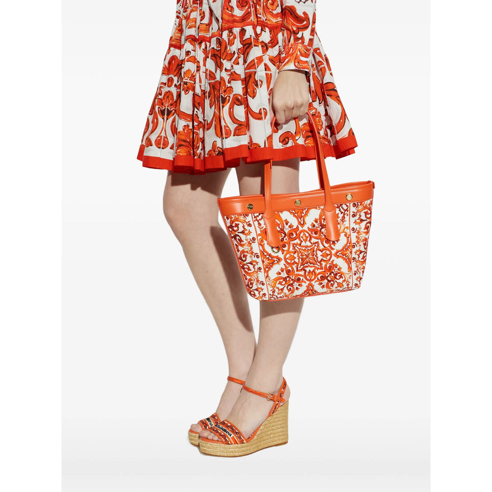 Dolce & Gabbana White Tote Bags Women DOLCE & GABBANA