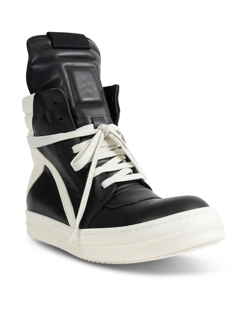 Rick Owens Women Geobasket High-Top Leather Sneakers RICK OWENS
