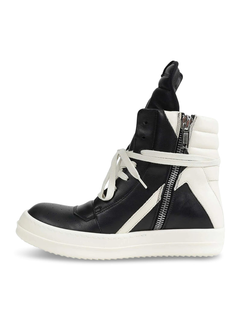 Rick Owens Women Geobasket High-Top Leather Sneakers RICK OWENS