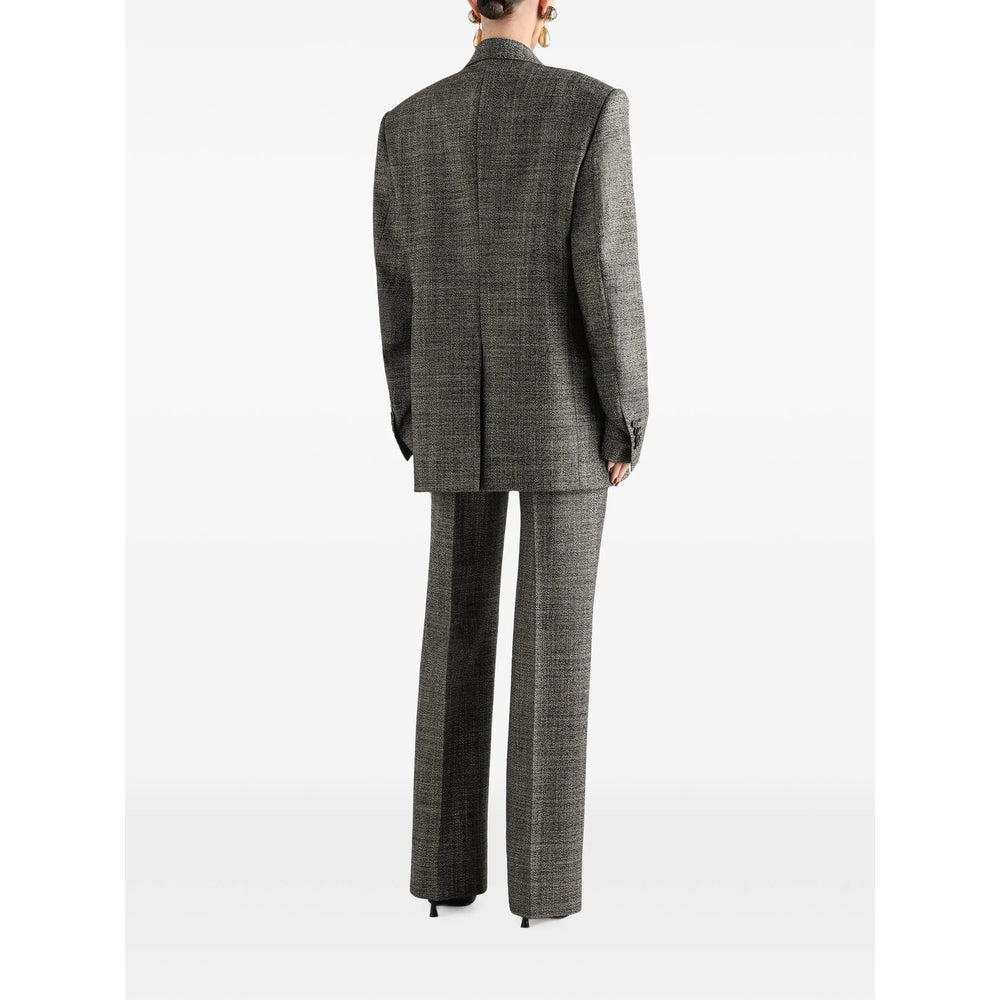 Dolce & Gabbana Grey Trousers - Tailored Trousers Women DOLCE & GABBANA