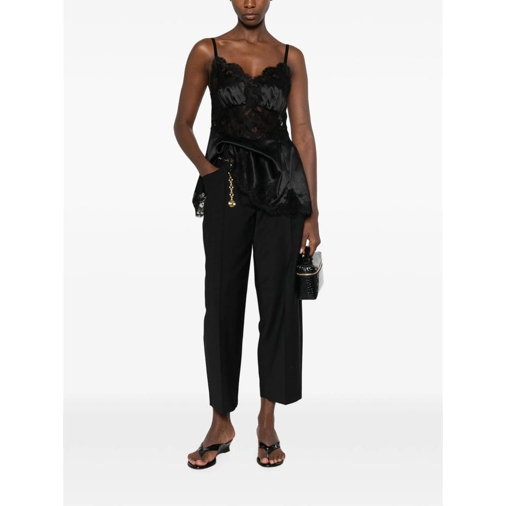 Dolce & Gabbana Black Tops - Vests & Tank Tops Women DOLCE & GABBANA