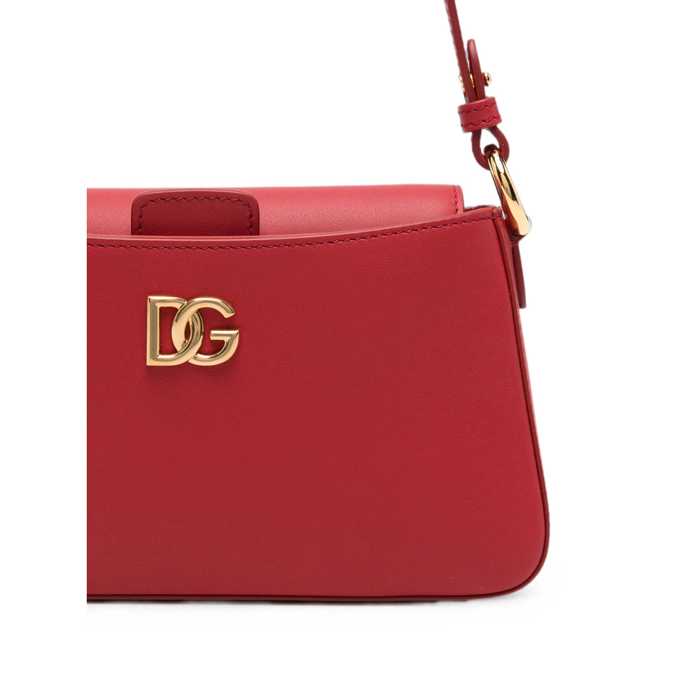 Dolce & Gabbana Red Shoulder Bags Women DOLCE & GABBANA