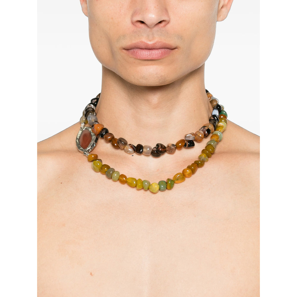 Dries Van Noten Silver Necklaces Men DRIES VAN NOTEN