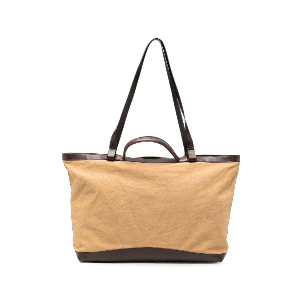 Dries Van Noten Neutrals Tote Bags Men DRIES VAN NOTEN