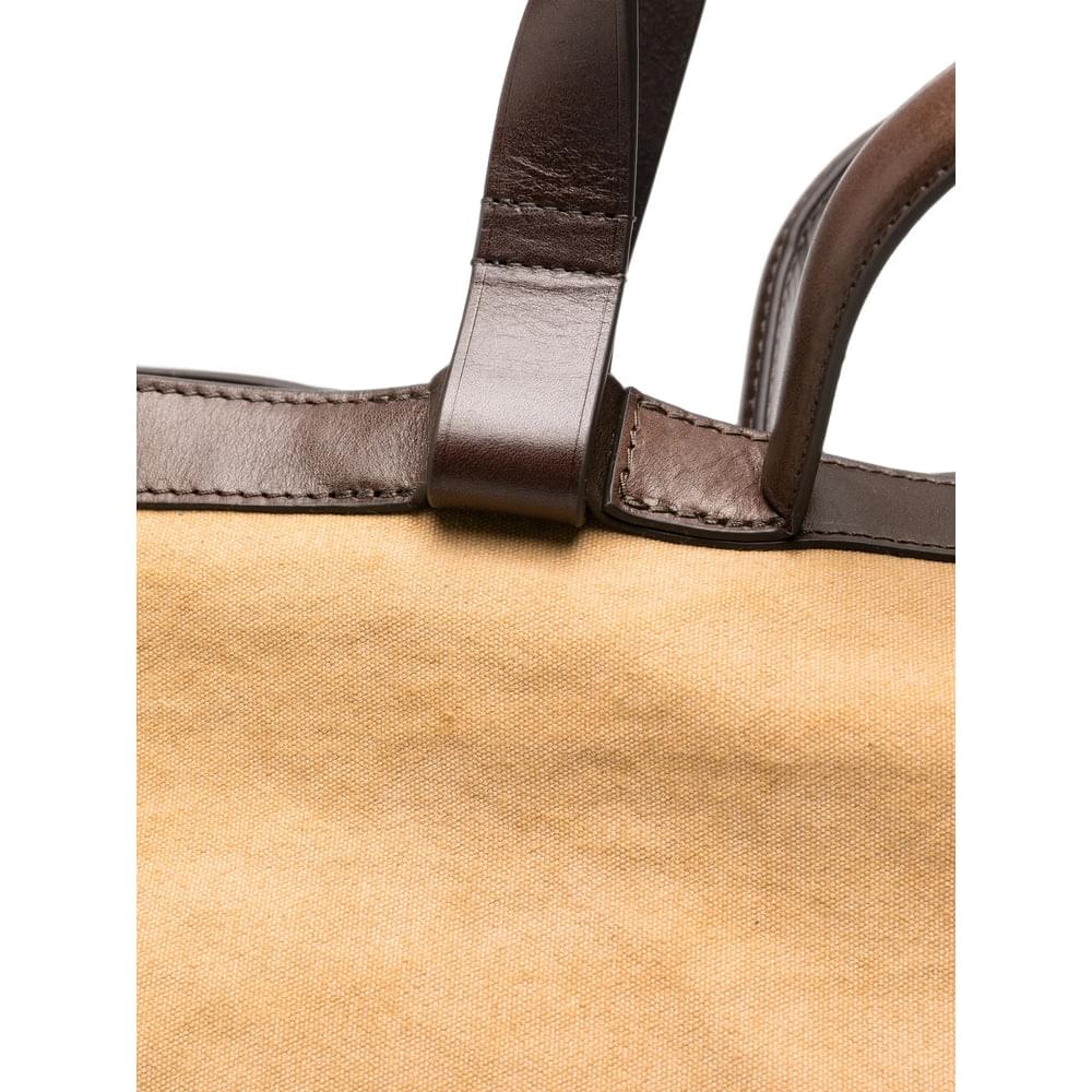 Dries Van Noten Neutrals Tote Bags Men DRIES VAN NOTEN