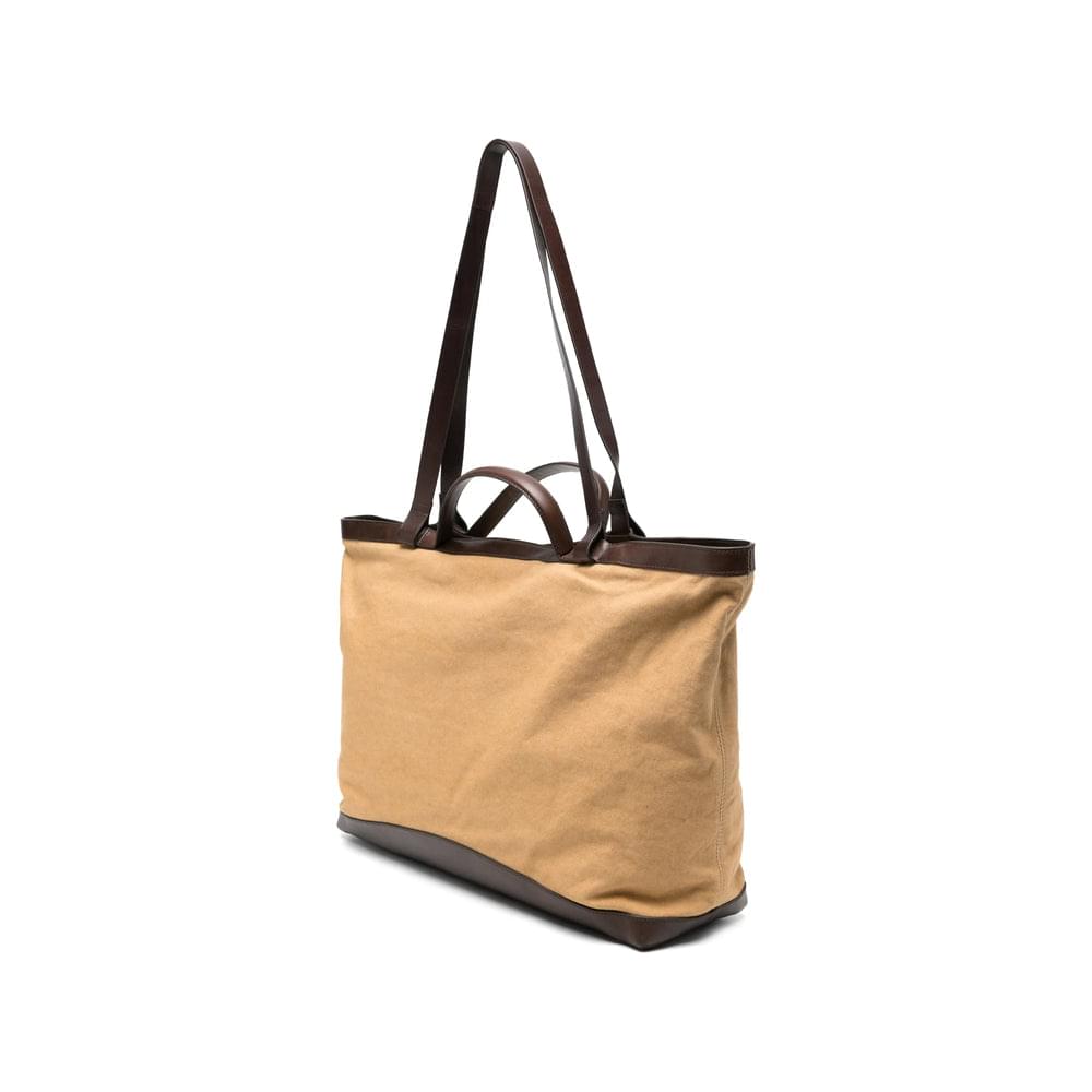 Dries Van Noten Neutrals Tote Bags Men DRIES VAN NOTEN