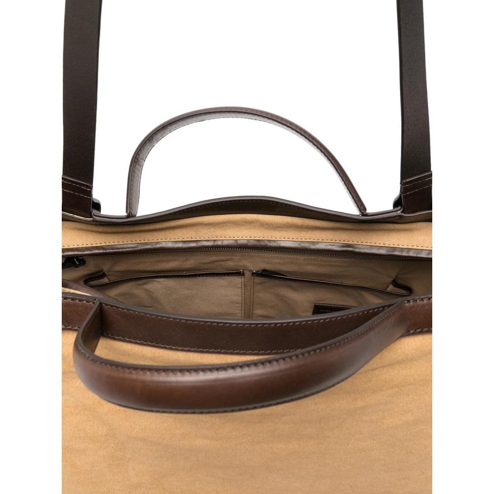 Dries Van Noten Neutrals Tote Bags Men DRIES VAN NOTEN