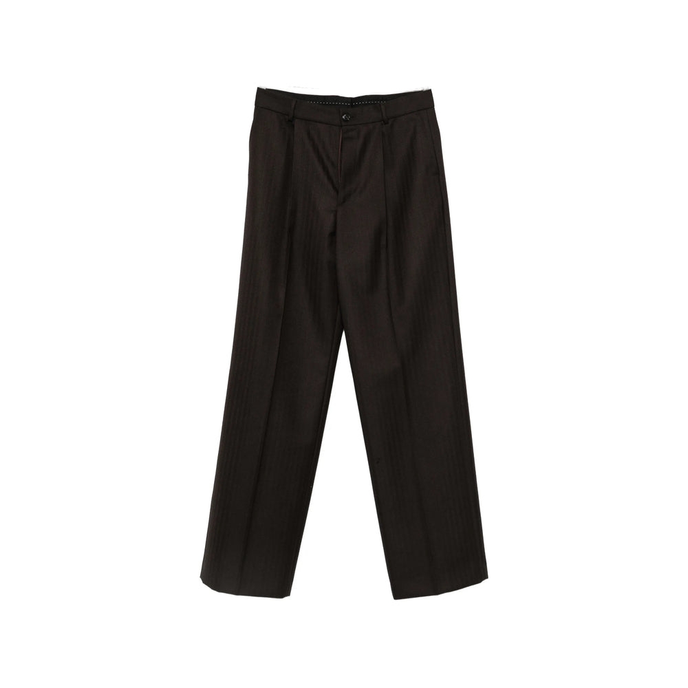 Dries Van Noten Black Trousers Men DRIES VAN NOTEN