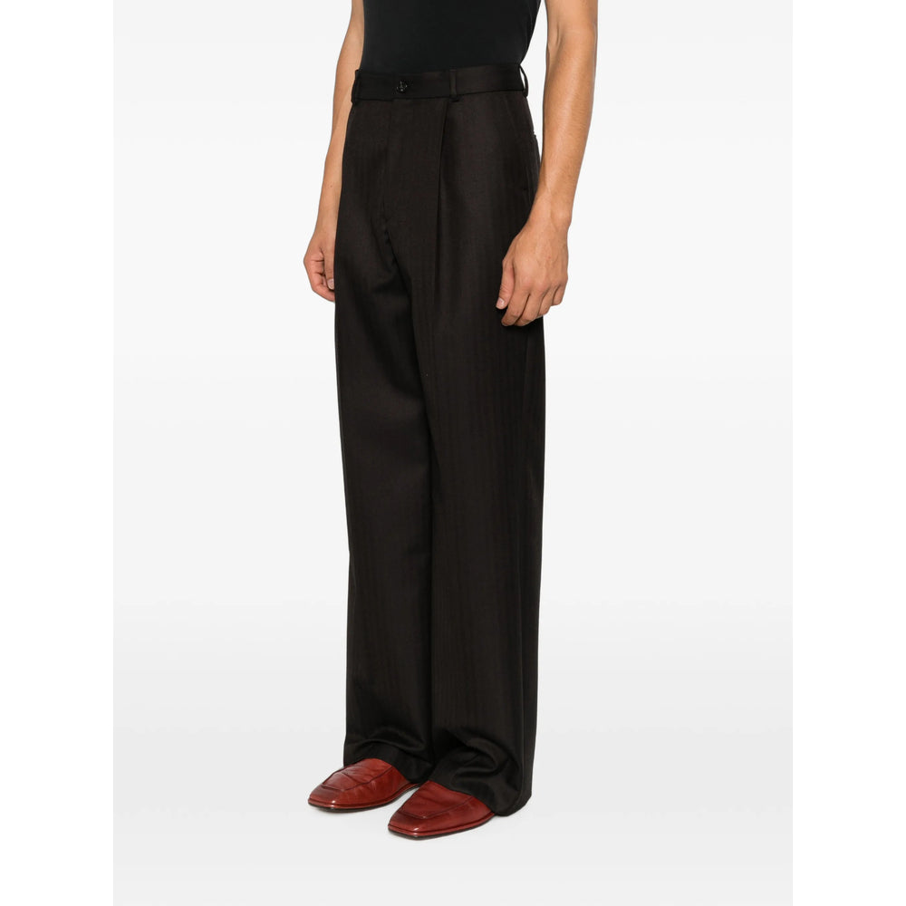 Dries Van Noten Black Trousers Men DRIES VAN NOTEN