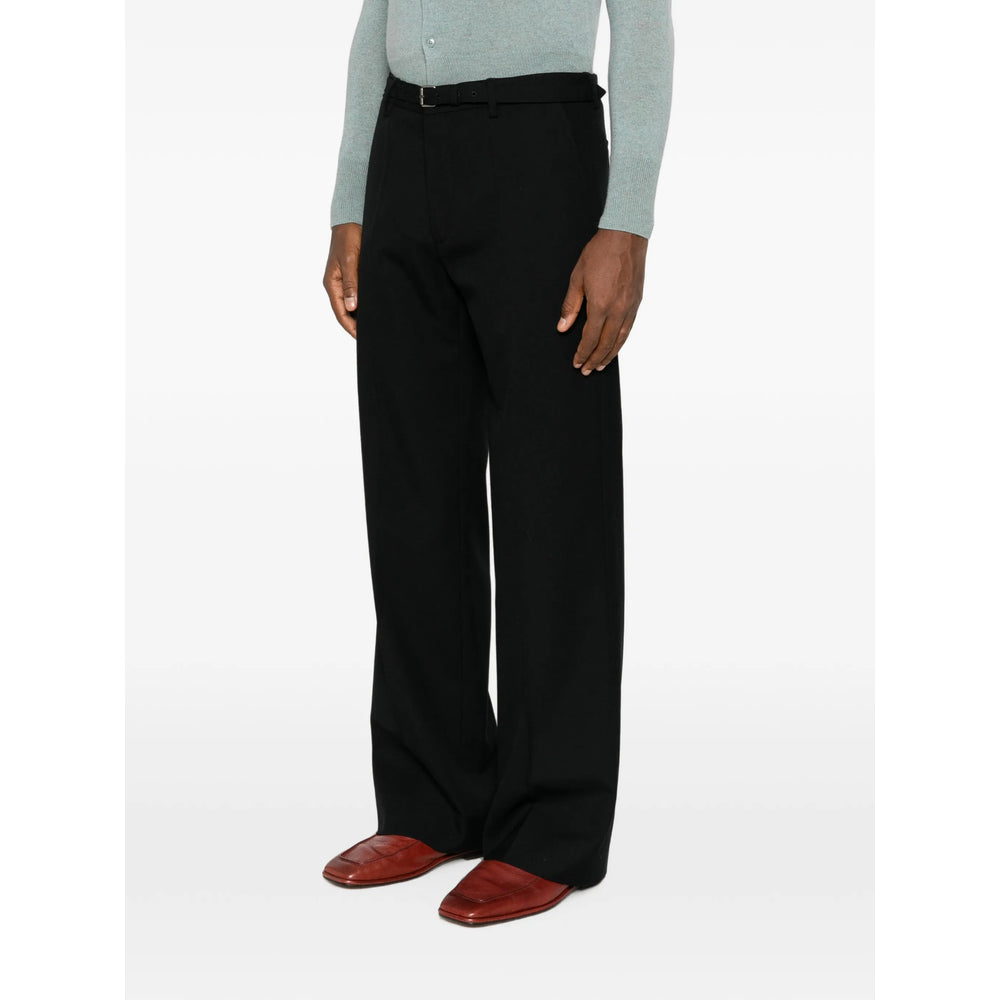 Dries Van Noten Black Trousers - Regular & Straight-Leg Trousers Men DRIES VAN NOTEN