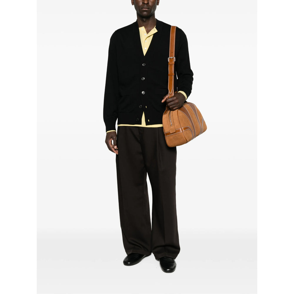 Dries Van Noten Black Sweaters & Knitwear - Cardigans Men DRIES VAN NOTEN
