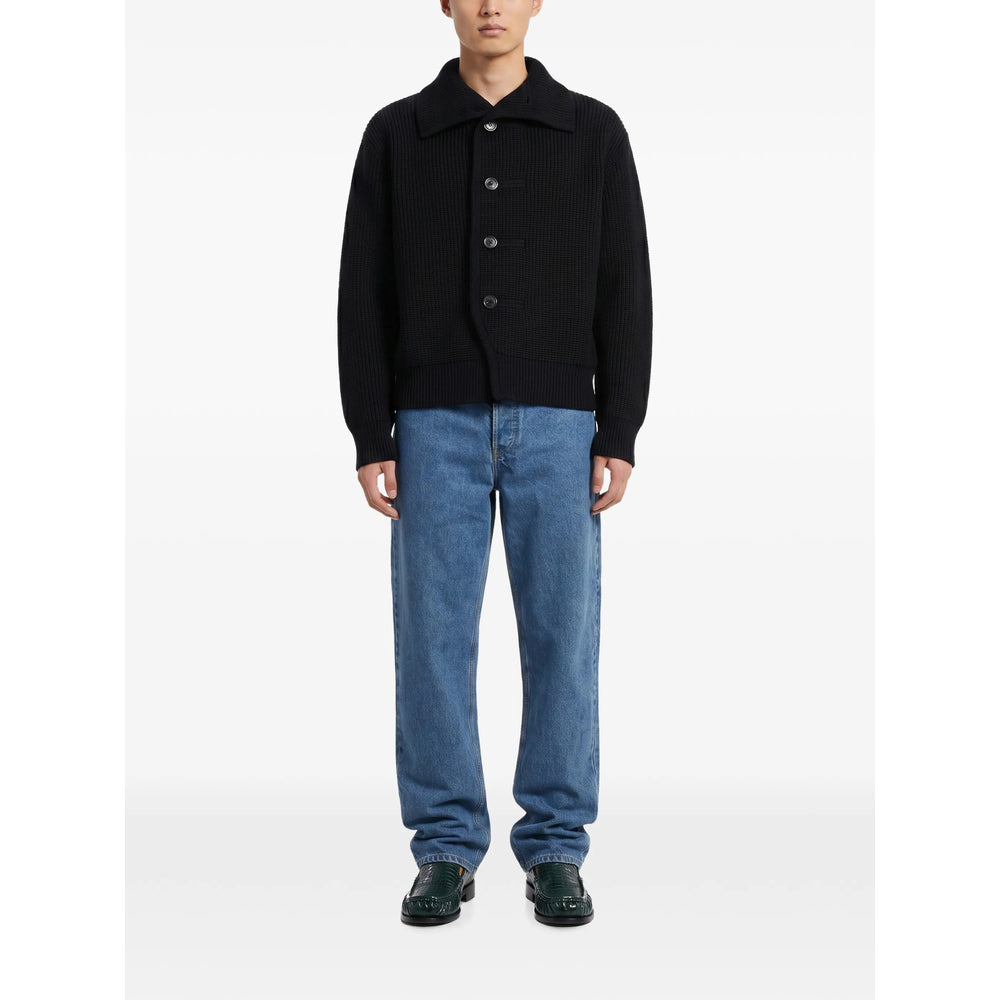 Dries Van Noten Black Sweaters & Knitwear - Cardigans Men DRIES VAN NOTEN