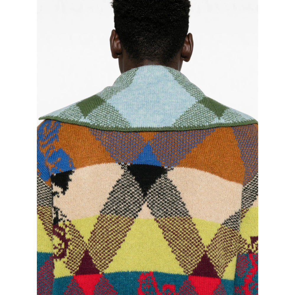 Dries Van Noten Blue Coats - Peacoats Men DRIES VAN NOTEN