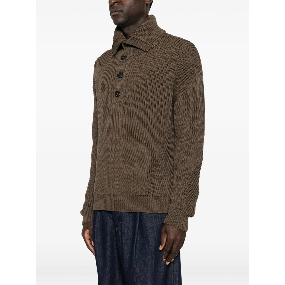 Dries Van Noten Brown Sweaters & Knitwear - Jumpers Men DRIES VAN NOTEN