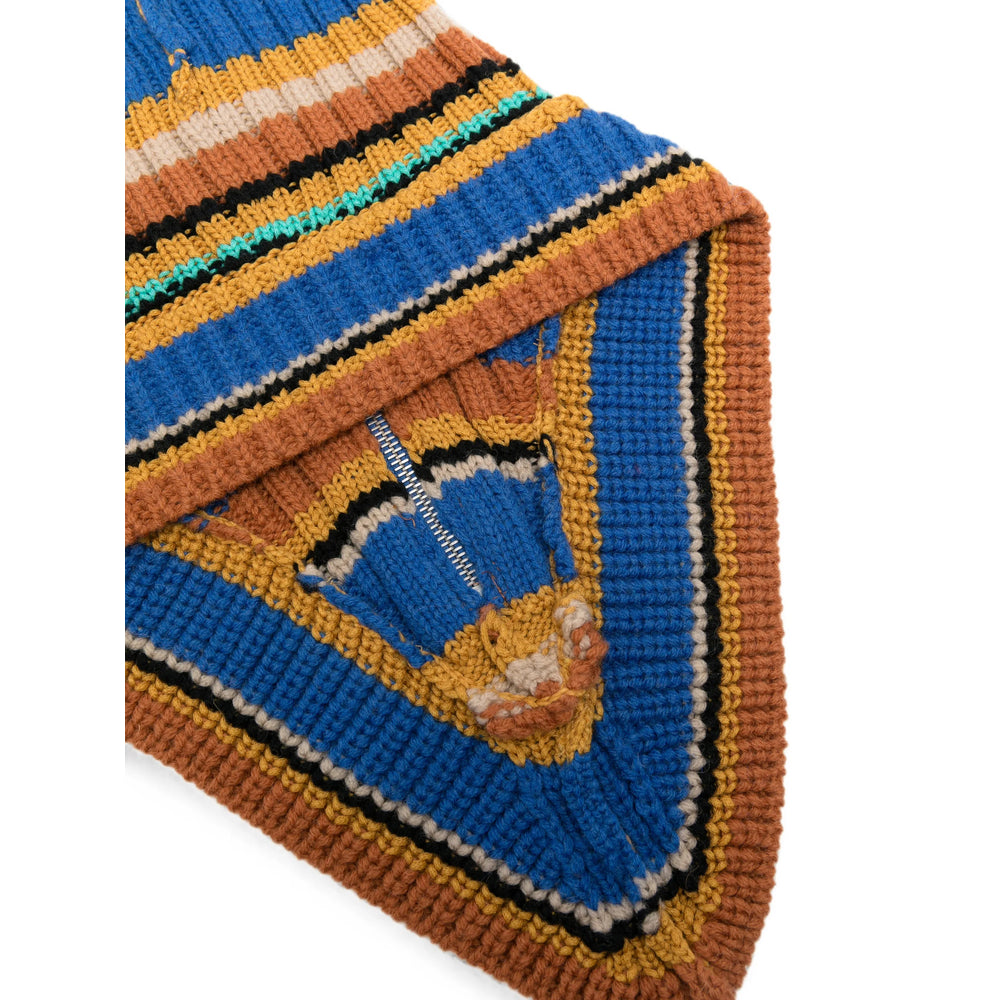 Dries Van Noten Blue Scarves Men DRIES VAN NOTEN