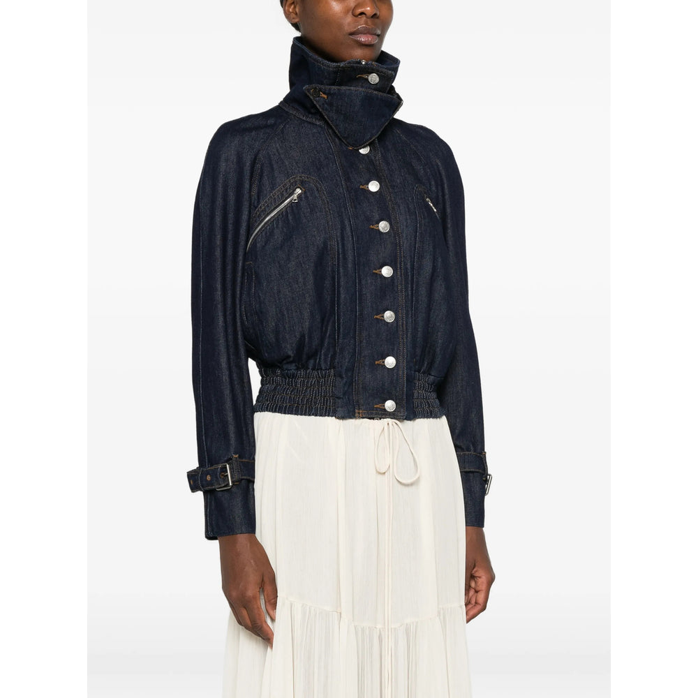 Dries Van Noten Blue Jackets - Denim Jackets Women DRIES VAN NOTEN