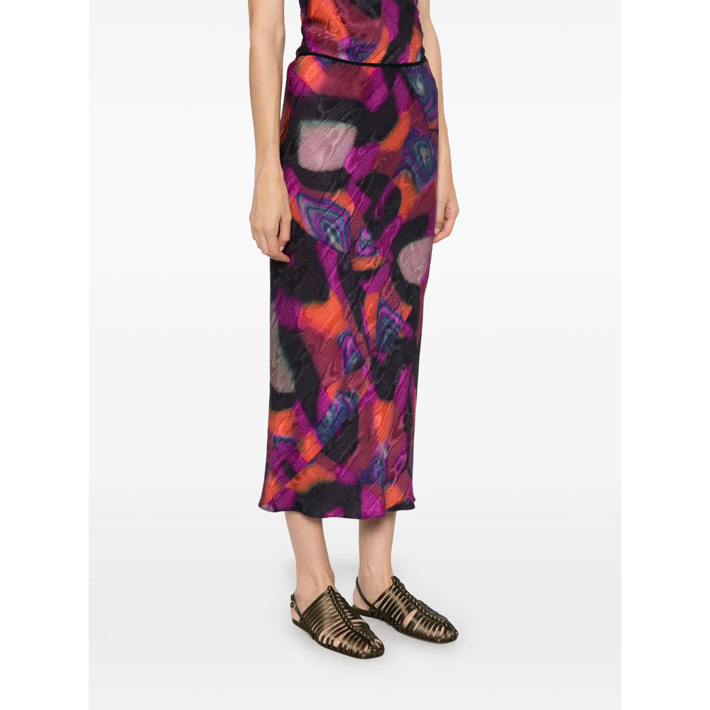 Dries Van Noten Purple Skirts - Straight Skirts Women