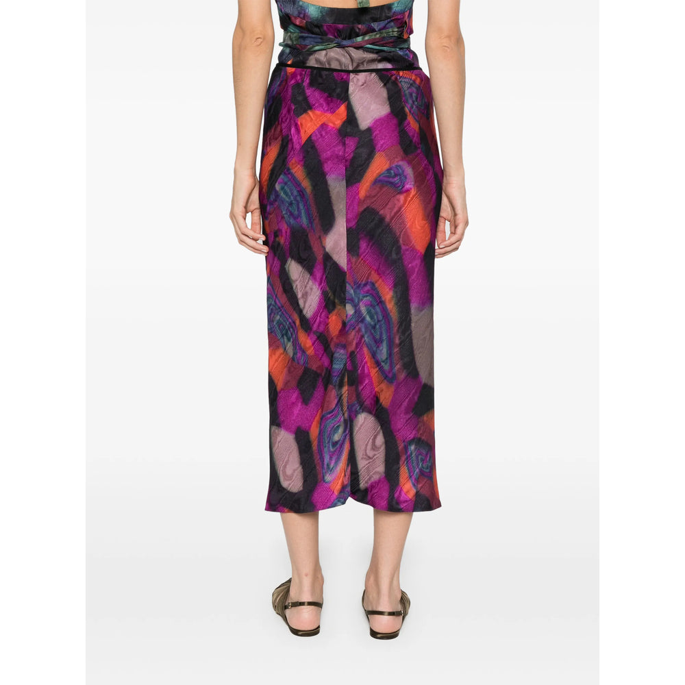 Dries Van Noten Purple Skirts - Straight Skirts Women