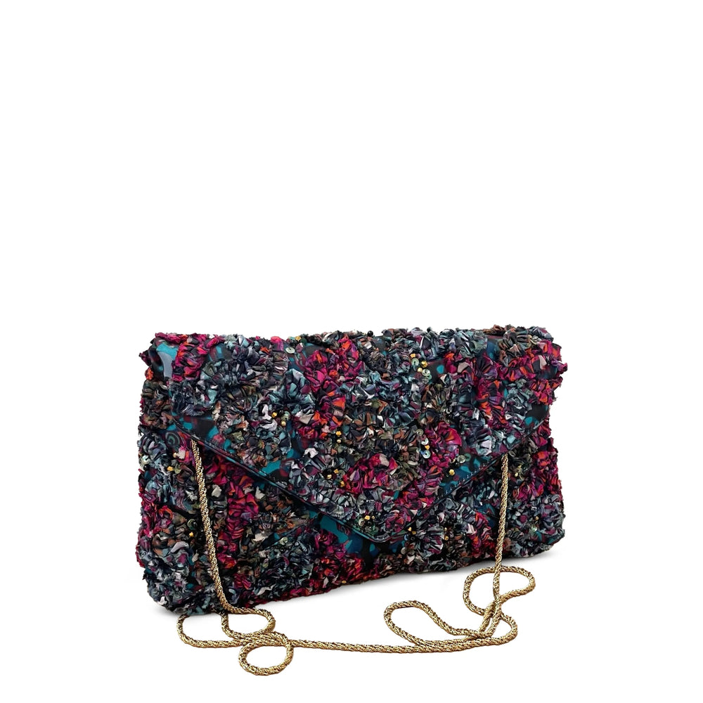 Dries Van Noten Blue Clutch Bags Women