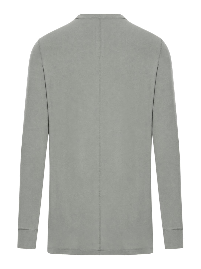Rick Owens Men Long-Sleeved Cotton Jersey T-Shirt RICK OWENS