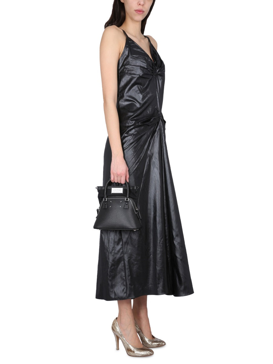 Maison Margiela Women Moiré Polyester Dress MAISON MARGIELA