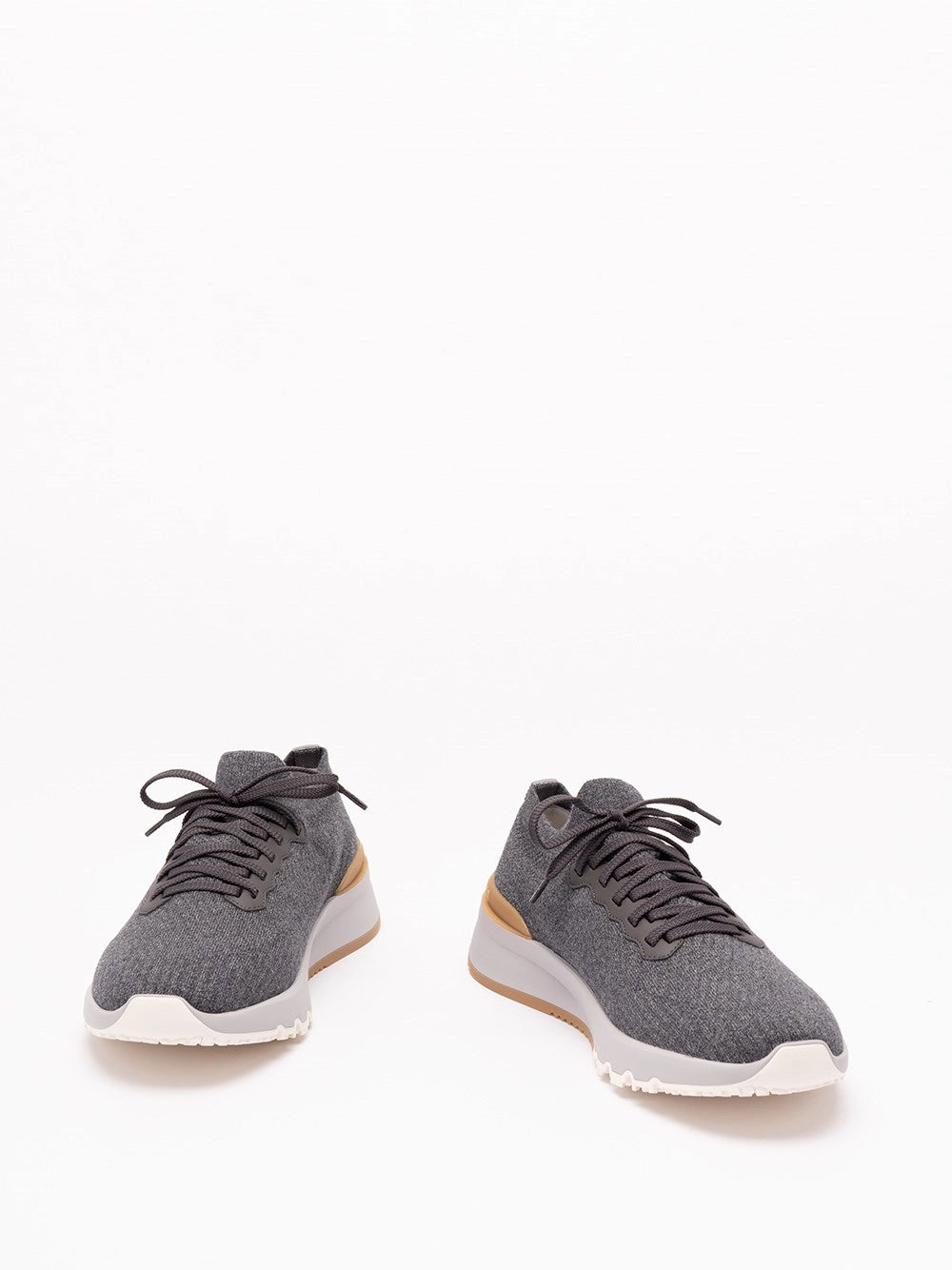 Brunello Cucinelli Men Knit Sneakers BRUNELLO CUCINELLI