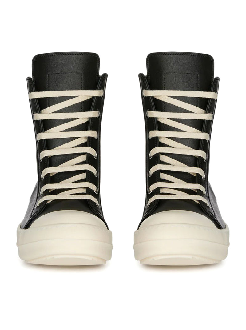 Rick Owens Men High-Top Calfskin Sneakers RICK OWENS
