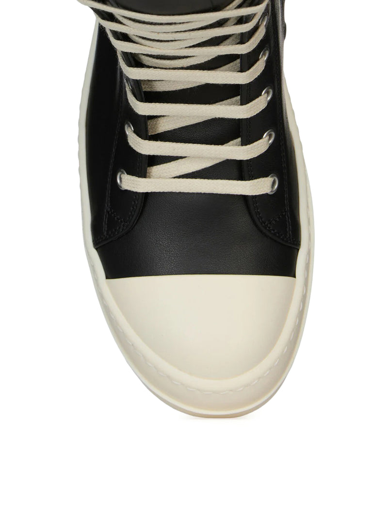 Rick Owens Men High-Top Calfskin Sneakers RICK OWENS
