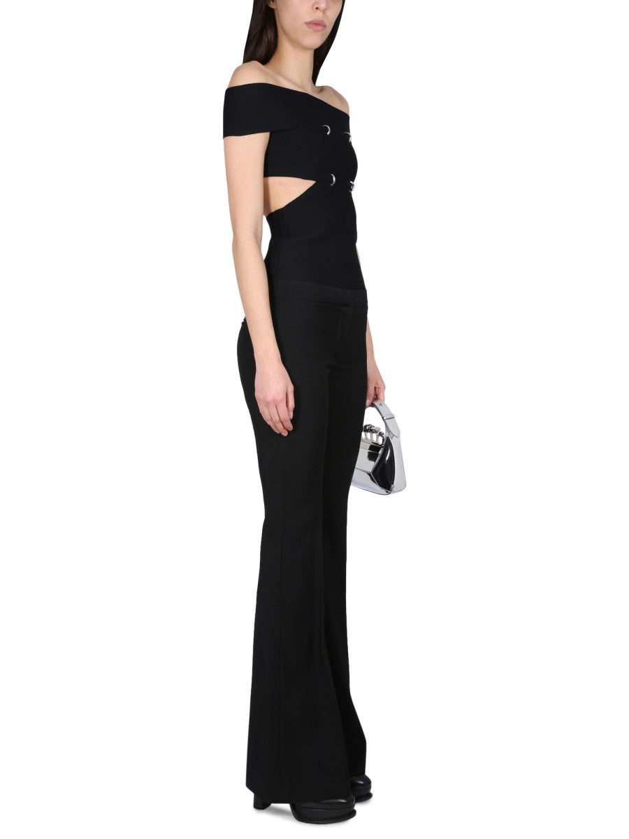 Alexander Mcqueen Women Top With Cut-Out Details ALEXANDER MCQUEEN
