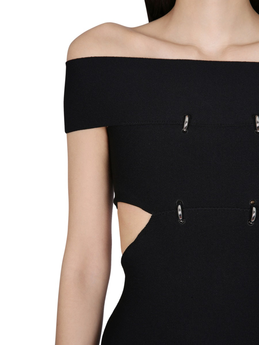 Alexander Mcqueen Women Top With Cut-Out Details ALEXANDER MCQUEEN