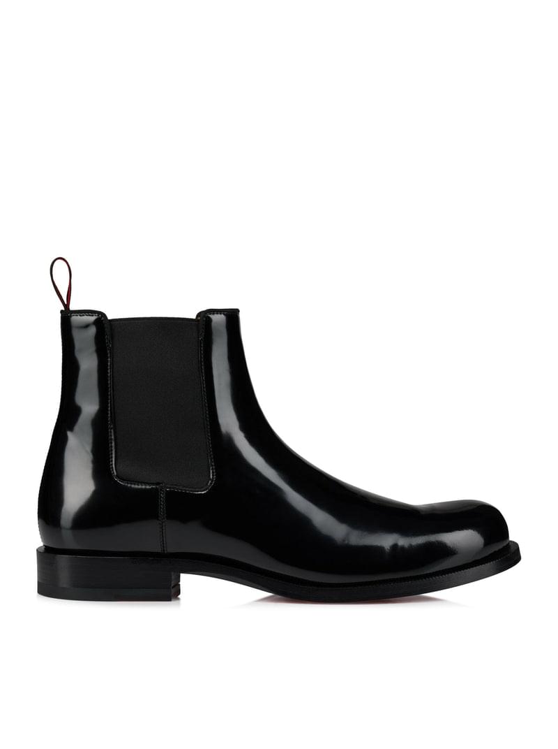Christian Louboutin Men Choucair Brushed Calfskin Boots CHRISTIAN LOUBOUTIN