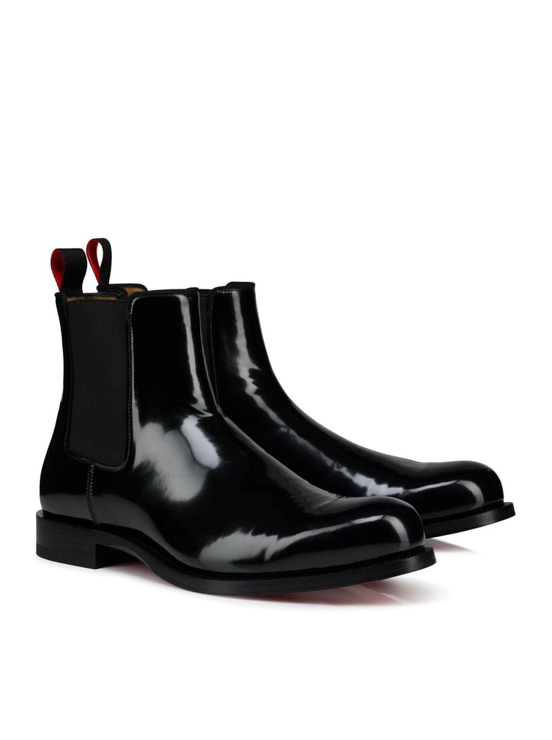 Christian Louboutin Men Choucair Brushed Calfskin Boots CHRISTIAN LOUBOUTIN