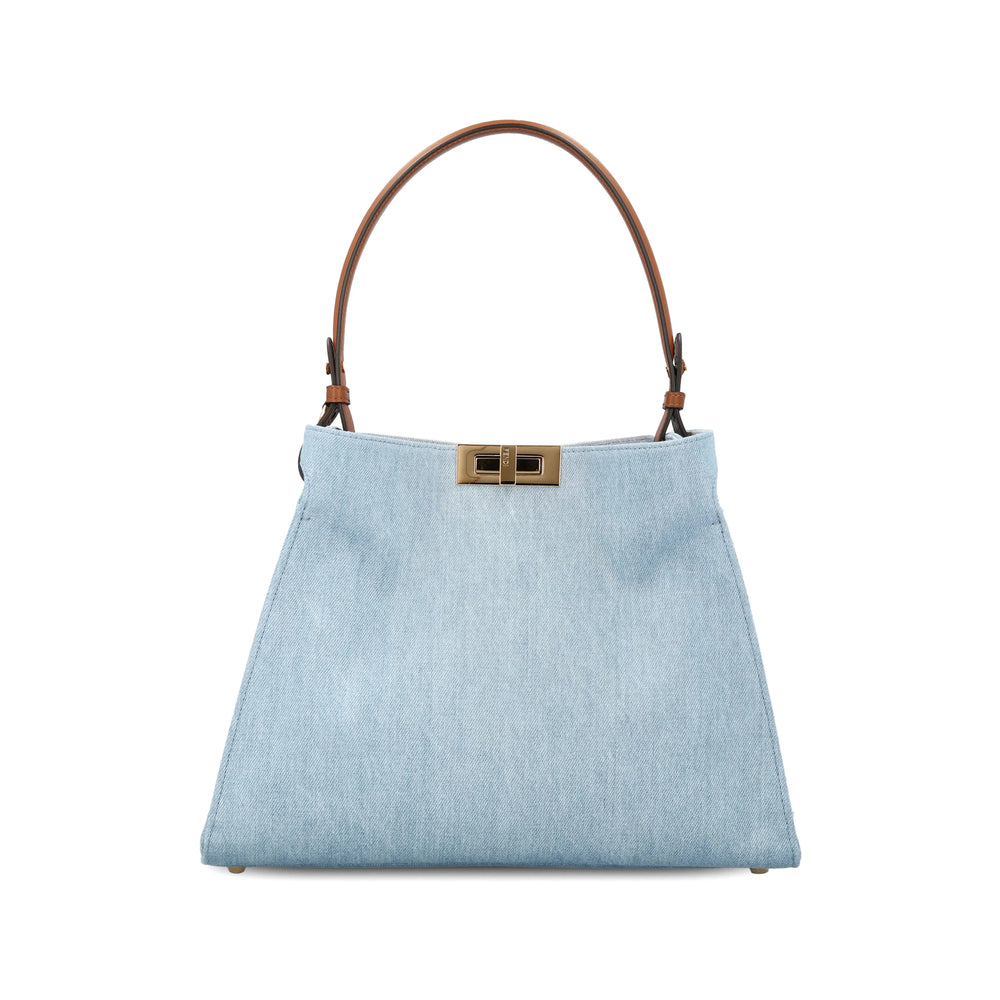 Fendi Blue Shoulder Bags Women FENDI