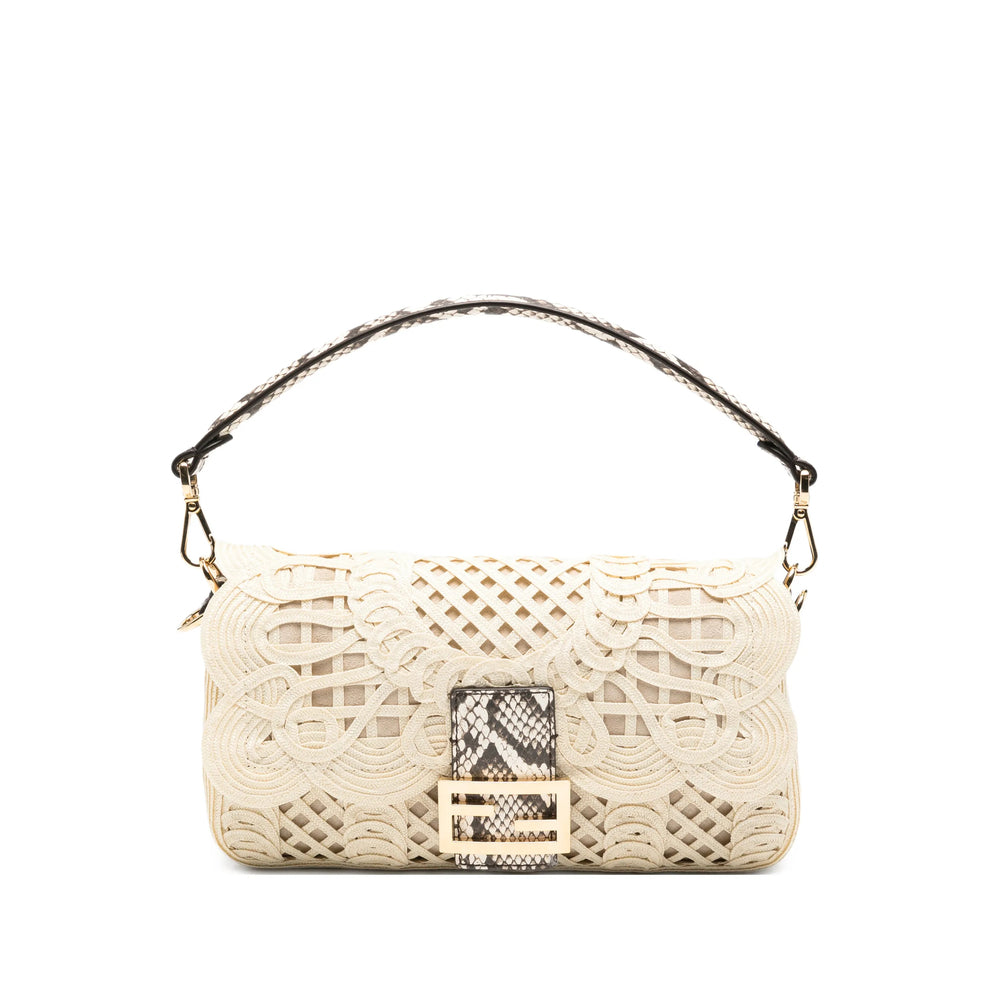 Fendi Neutrals Shoulder Bags Women FENDI