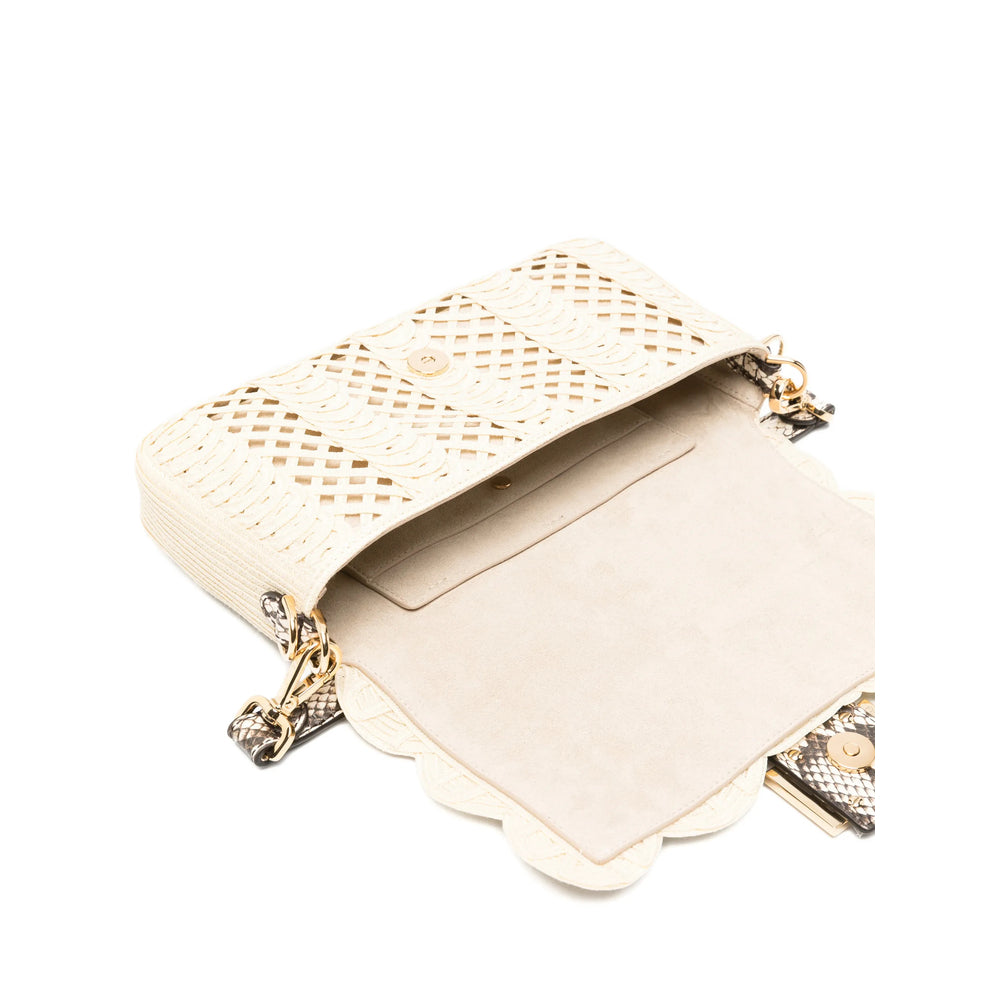 Fendi Neutrals Shoulder Bags Women FENDI