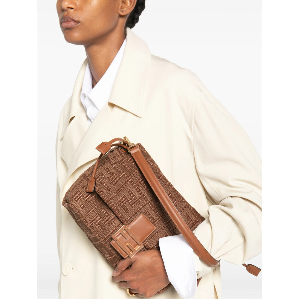 Fendi Brown Shoulder Bags Women FENDI
