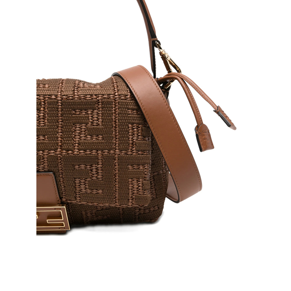 Fendi Brown Shoulder Bags Women FENDI