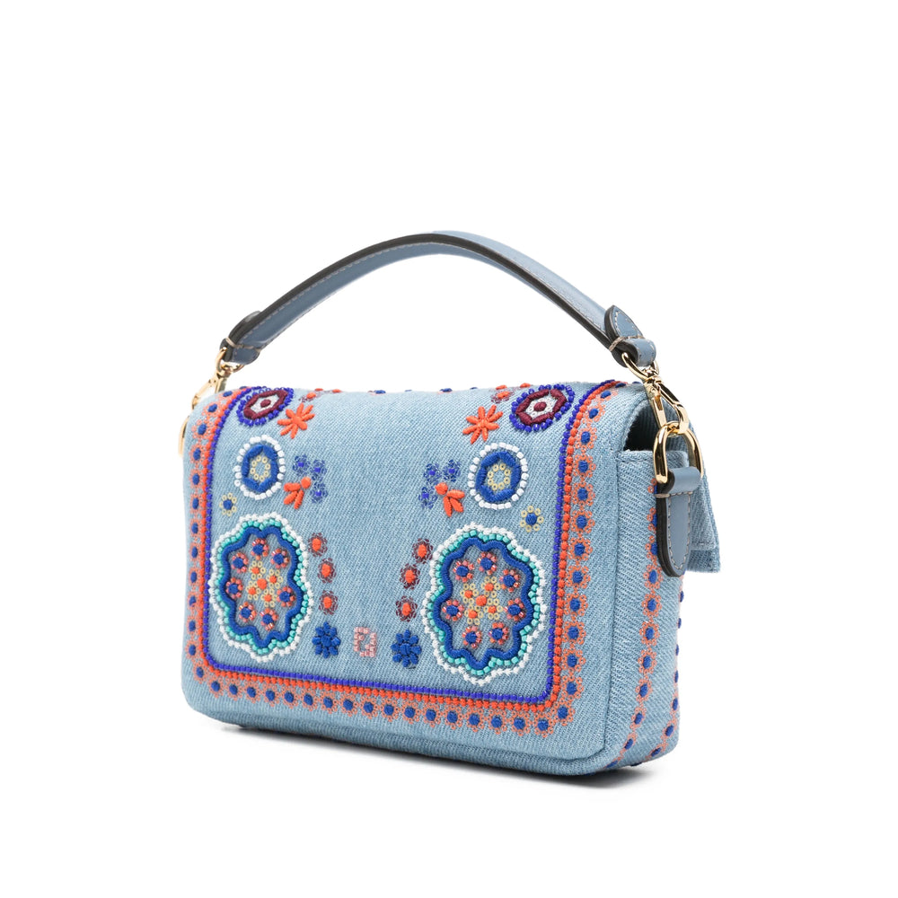 Fendi Blue Shoulder Bags Women FENDI
