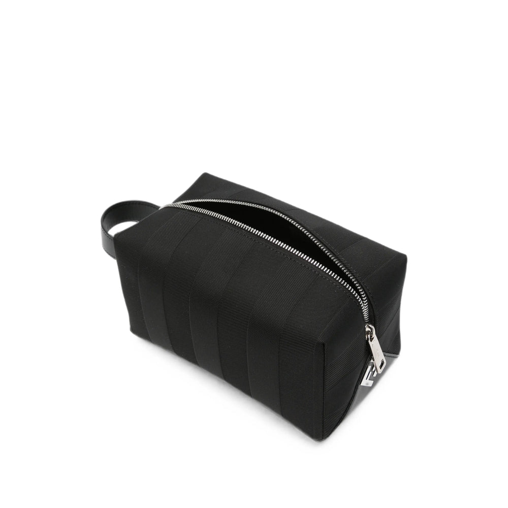 Fendi Black Wash Bags Men FENDI