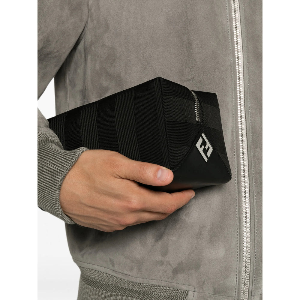 Fendi Black Wash Bags Men FENDI