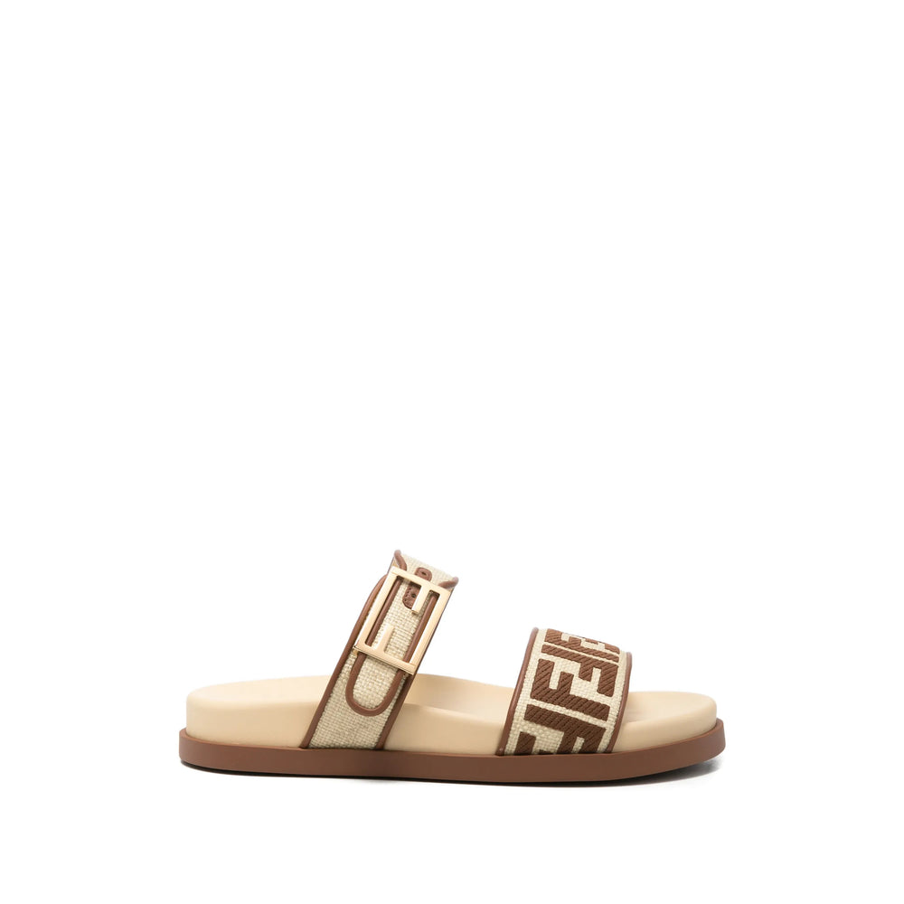 Fendi Neutrals Shoes Women FENDI