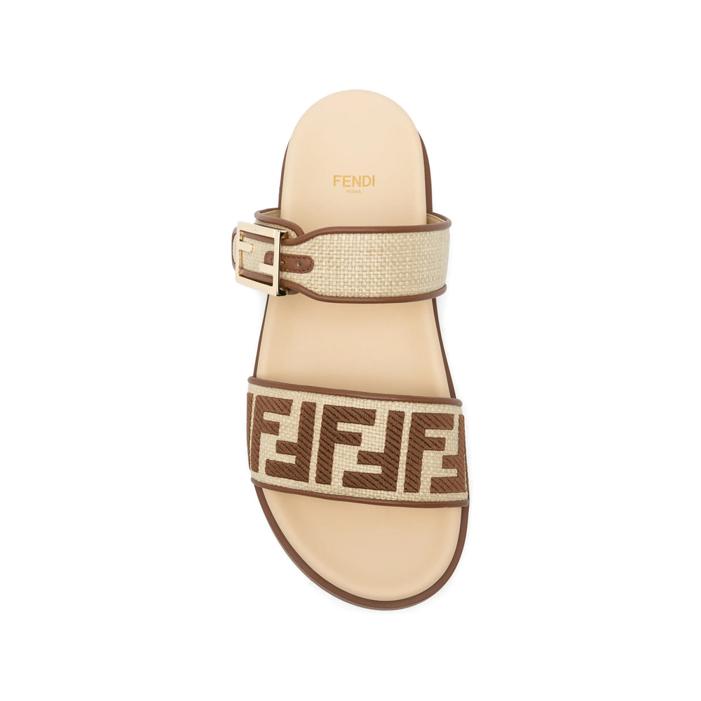 Fendi Neutrals Shoes Women FENDI