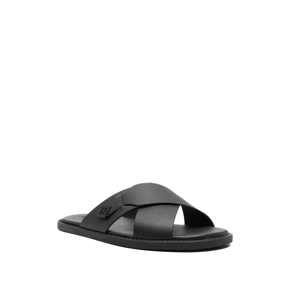 Fendi Black Sandals Men FENDI