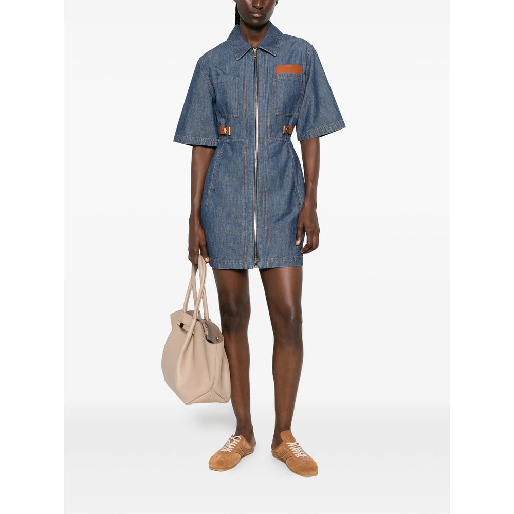 Fendi Blue Dresses - Day Dresses Women FENDI