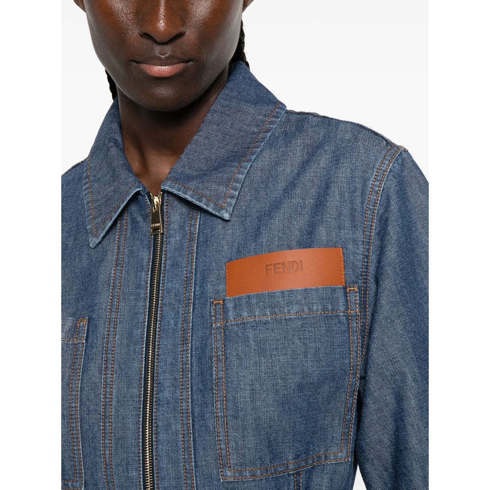 Fendi Blue Dresses - Day Dresses Women FENDI
