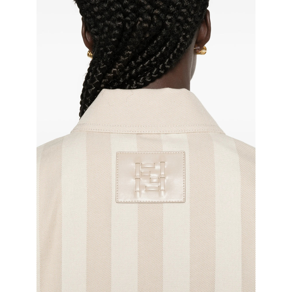 Fendi Neutrals Jackets - Cropped Jackets Women FENDI